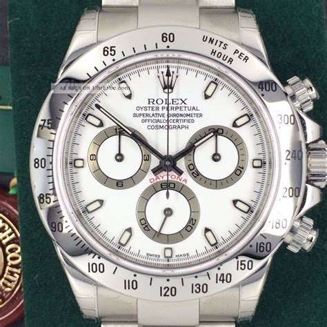 gebrauchte rolex daytona stahl|rolex daytona neuwertige.